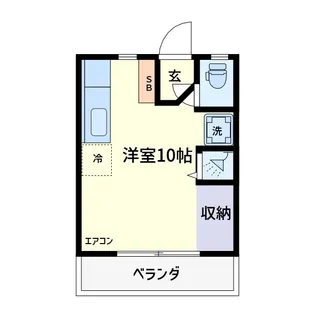 神奈川県横浜市金沢区金沢町【アパート】の間取り