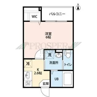 CLOUD放出【1階】の間取り