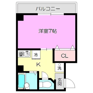 プレミア豊里【3階】の間取り