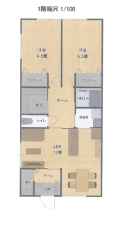 愛知県西尾市戸ケ崎4【アパート】の間取り