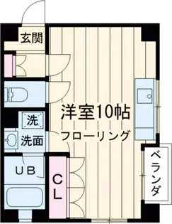 メイプル南烏山【2階】の間取り