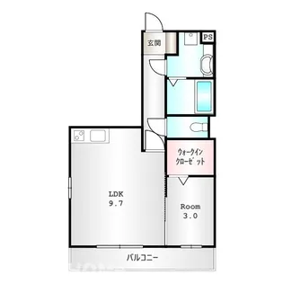 群馬県伊勢崎市東本町【アパート】の間取り