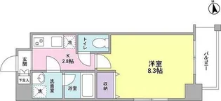 lulukalama【5階】の間取り