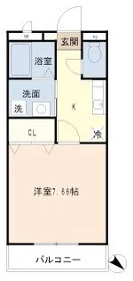 JUNES【1階】の間取り