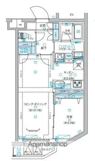 メインステージ富士見台【3階】の間取り