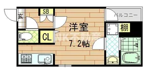 ハーモニーテラス御厨中【2階】の間取り