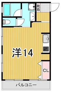 ハイツイレブン【1階】の間取り