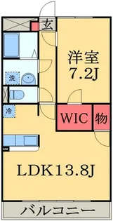 アムール憩【1階】の間取り