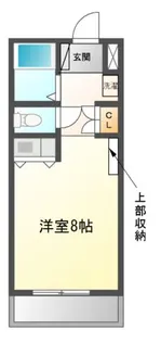大阪府吹田市高城町【マンション】の間取り