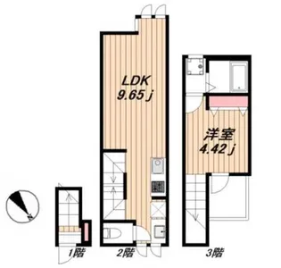 BEテラス学芸大学の間取り