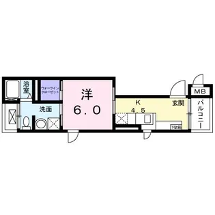 ベル・ジュネスN【1階】の間取り