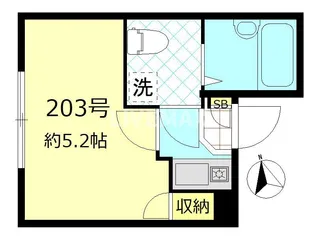 プリムローズ大森【2階】の間取り