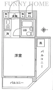 東京都世田谷区赤堤3【マンション】の間取り