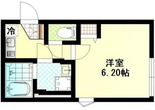 ラ・テール池袋【1階】の間取り