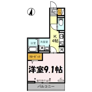 エミネンス【3階】の間取り