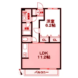 GRIDDER【2階】の間取り
