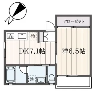 ロイヤルヒルIV【1階】の間取り