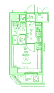 神奈川県横浜市南区二葉町4【マンション】の間取り