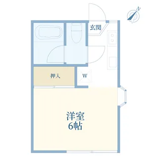 町田ビューハイツ【2階】の間取り