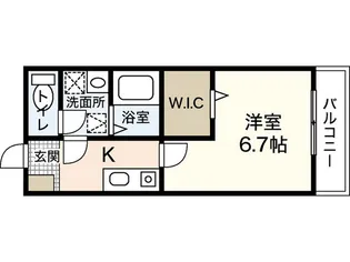 I Jigozen【2階】の間取り