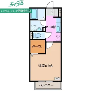 スプランドゥール B【1階】の間取り