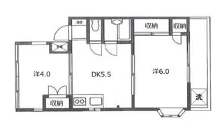 ヴィラヨシダ東川口【3階】の間取り