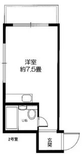 サニーハイツ萱島【3階】の間取り