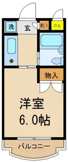 モンシャトー松戸II【2階】の間取り