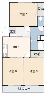 パストラルアベニュー【4階】の間取り