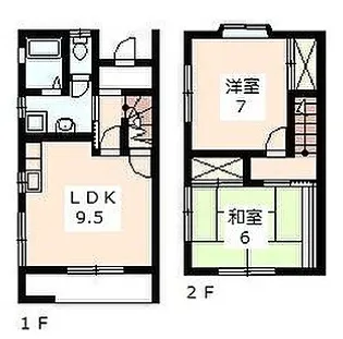 静岡県浜松市中央区大平台2【一戸建】の間取り