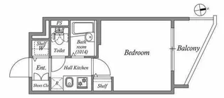 レジデンス新宿中落合【3階】の間取り