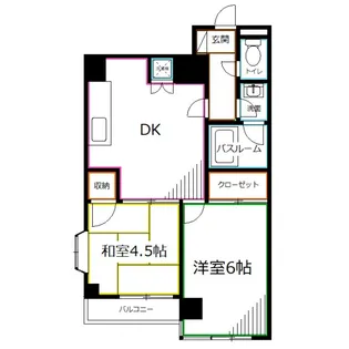 クレンズハウス【3階】の間取り
