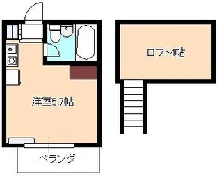 サンドリエ第3所沢【1階】の間取り