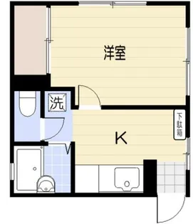 西日暮里ハウス【1階】の間取り