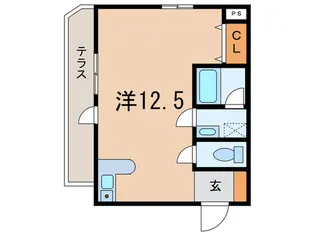 アクアエリアス鎌倉【1階】の間取り