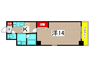 Lily´s Garden【8階】の間取り