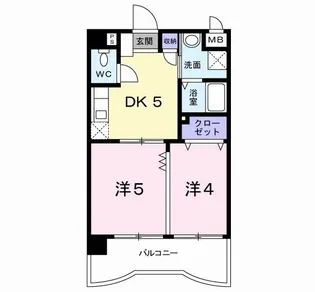 グランドフェニックス【1階】の間取り