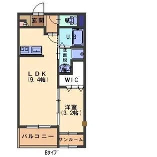 ブライトン II【2階】の間取り