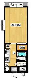 Cobaマンション【3階】の間取り
