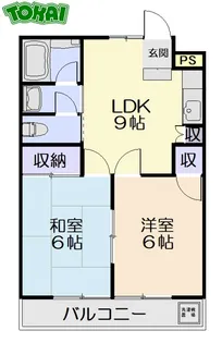 Anniversary Mansion【2階】の間取り