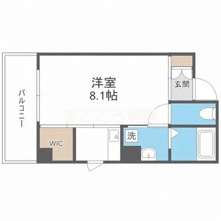 ユニッソン朝潮橋【4階】の間取り