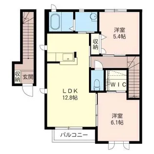 Torreon A【2階】の間取り