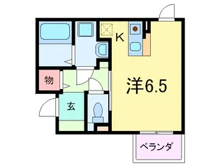 ルナピエナ本山中町【3階】の間取り