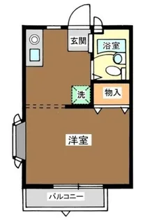 ハイツアシザワ【2階】の間取り