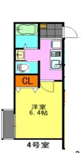 仮称)宮崎町共同住宅2【2階】の間取り
