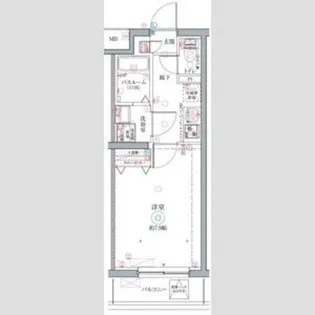 クレヴィスタ立石II【5階】の間取り