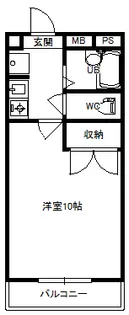 エクセルハイムB【2階】の間取り