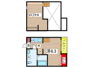 FIRST QUARTER【1階】の間取り
