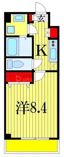 千葉県市川市田尻4【マンション】の間取り