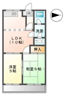 ラ・フォーレ神谷【2階】の間取り